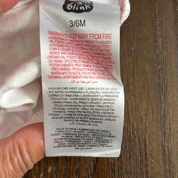 Wink & Blink Organic Girls Long Sleeve Bodysuits 4 pack - Picture 12 of 12